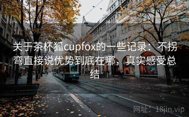 关于茶杯狐cupfox的一些记录：不拐弯直接说优势到底在哪，真实感受总结