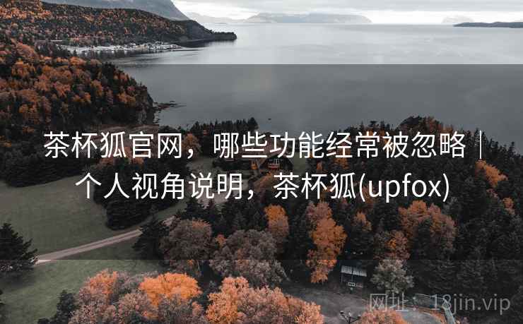 茶杯狐官网，哪些功能经常被忽略｜个人视角说明，茶杯狐(upfox)