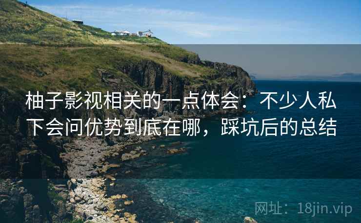 柚子影视相关的一点体会:不少人私下会问优势到底在哪,踩坑后的总结 柚子影视相关的一点体会:不少人私下会问优势到底在哪,踩坑后的总结